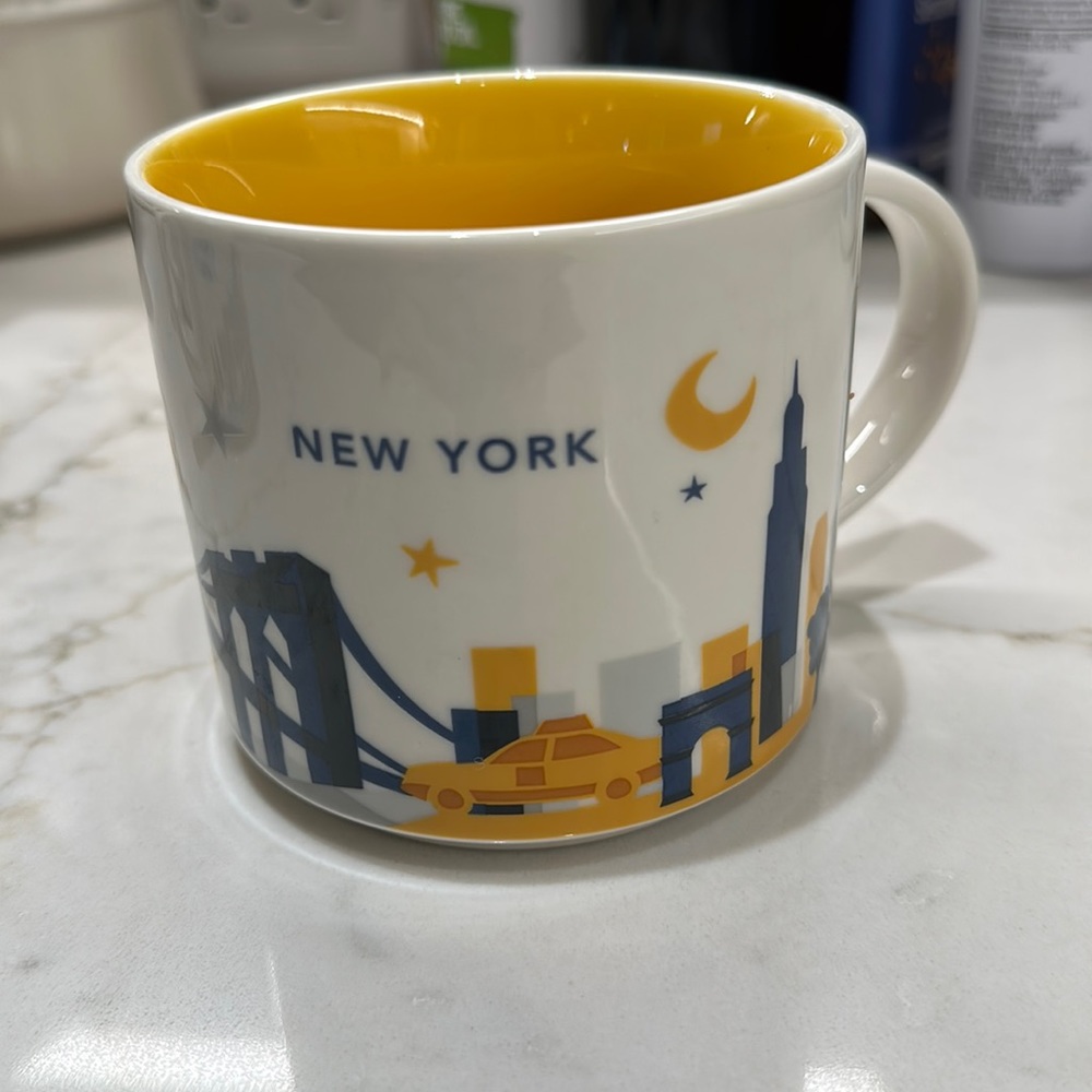 Starbucks you are here collection New York mug